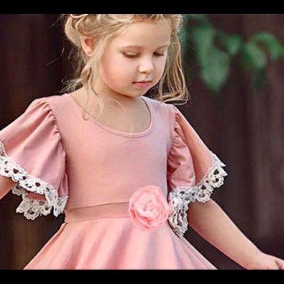 Pink Magnolia Dresses Nwt Beautiful Little Girls Dress Poshmark
